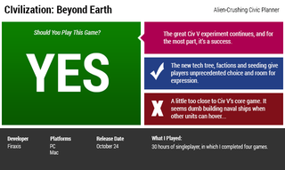 Illustration for article titled Civilization: Beyond Earth: The Kotaku Review